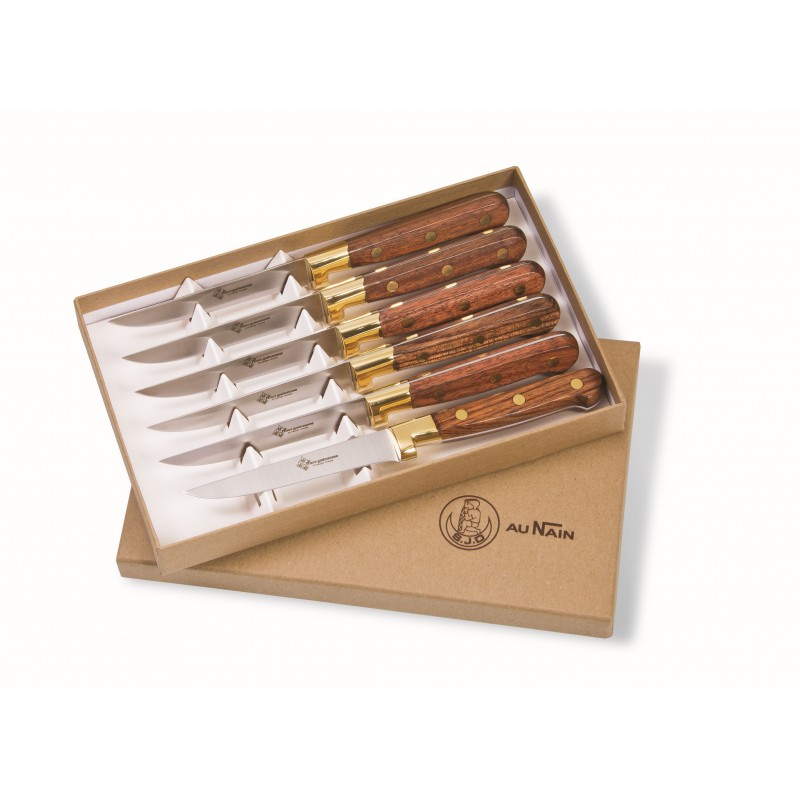 coffret 6 Couteaux steak ivoire Laguiole