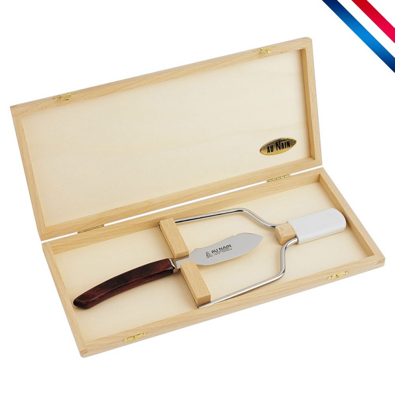 Coffret foie gras avec couteau et lyre à foie gras