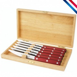 Coffret couteaux 6 steaks...