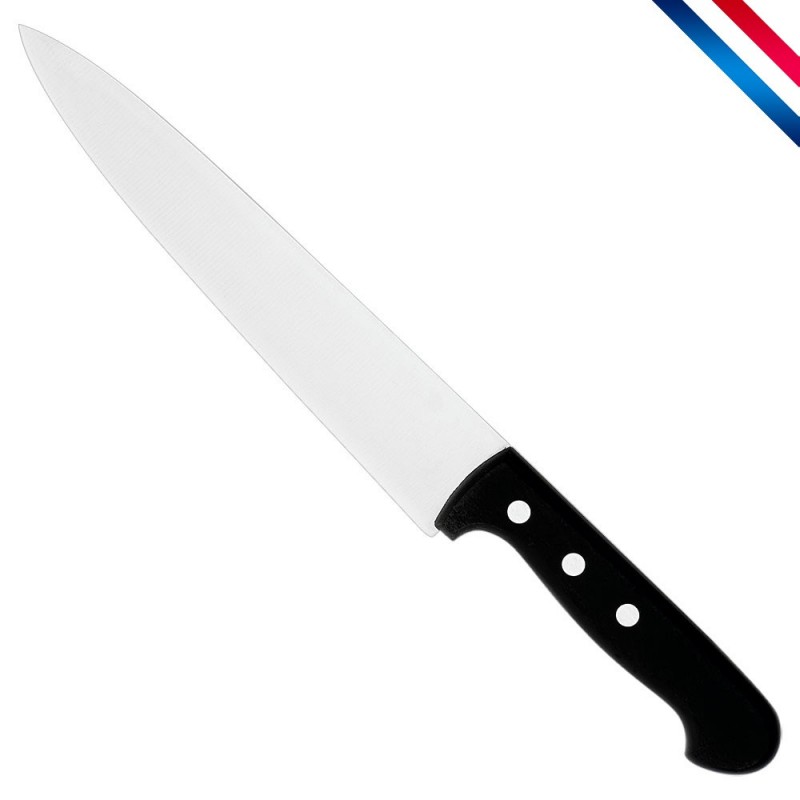 Couteau de cuisine les gourmets, garantie lave-vaisselle - 25 cm