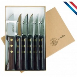 Coffret 6 couteaux steak...