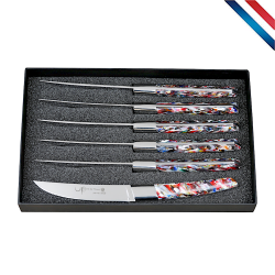 COFFRET 6 COUTEAUX STEAK...