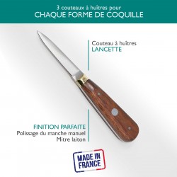 Couteau à huître crapaud DEGLON - Culinarion